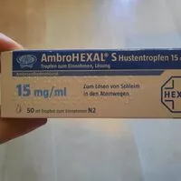 Mängden socker i Ambrohexal