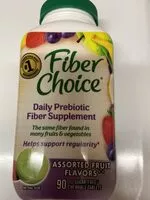Mängden socker i Prebiotic fiber supplement