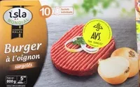 Mängden socker i Burger à l'oignon surgelés