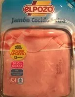 Mängden socker i Jamón Cocido Extra