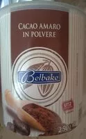 Mängden socker i Cacao amaro in polvere