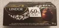 Mängden socker i Lindor Extra Dark