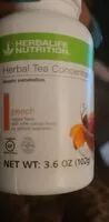 Mängden socker i Herbal tea concentrate
