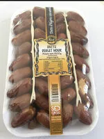 Mängden socker i Datte