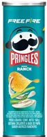 Mängden socker i Salgadinho De Batata Ranch Free Fire Pringles Tubo 158g