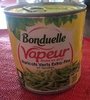 Mängden socker i Haricots verts extra-Fins et tendres