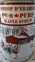 Mängden socker i Pur maple syrup