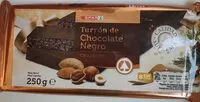 Mängden socker i Turrón de chocolate negro crujiente