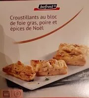 Mängden socker i Croustillant foie gras poire épices de noel
