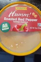 Mängden socker i Humm Roasted Red Pepper Topped Hummus