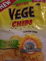Mängden socker i Vege Chips chicken style