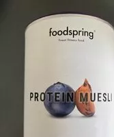 Mängden socker i Protein muesli