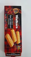Mängden socker i Walker shortbread fingers
