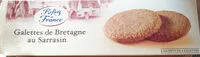 Mängden socker i Galettes de Bretagne au sarrasin