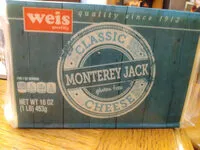 Mängden socker i Monterey jack cheese