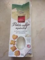 Mängden socker i Petits sablés apéritif au fromage de chèvre et romarin