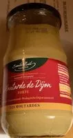 Mängden socker i Moutarde de dijon forte bio