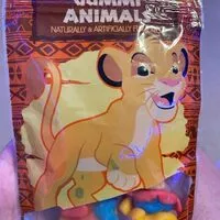 Mängden socker i Disney gummi animals