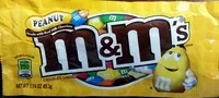 Mängden socker i m&m's Peanut