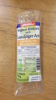 Mängden socker i vegane Brotzeit nach Landjäger Art