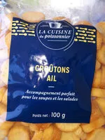 Mängden socker i Croûtons frits à l'arôme naturel d'ail