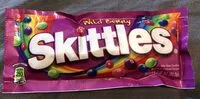 Mängden socker i Skittles wild berry standard