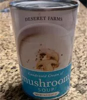 Mängden socker i Cream of mushroom soup