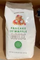 Mängden socker i Pancake and Waffles Mix