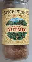 Mängden socker i Ground Nutmeg