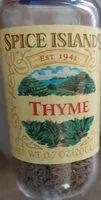 Mängden socker i Thyme