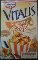 Mängden socker i Knusper Pop Müsli
