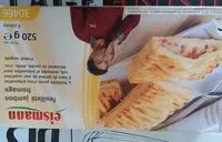 Mängden socker i Feuilleté jambon fromage