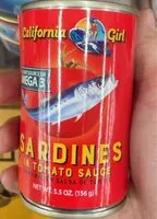 Mängden socker i sardines in tomato sauce