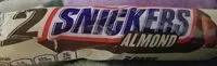 Mängden socker i Snickers Almond king size