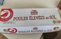 Mängden socker i Poules élevées au sol