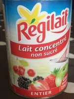 Mängden socker i Lait concentré non sucré entier
