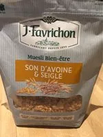 Mängden socker i Muesli bien etre