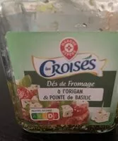 Mängden socker i Dés de fromage à l’origan