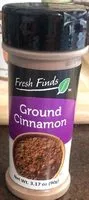 Mängden socker i Ground cinnamon