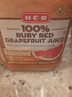 Mängden socker i ruby red grapefruit juice
