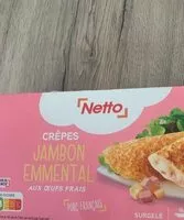 Mängden socker i Crêpes jambon