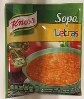 Mängden socker i sopa  letras