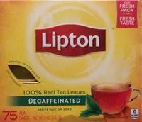 Mängden socker i Decaffinated Tea