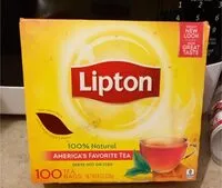 Mängden socker i Lipton tea bags