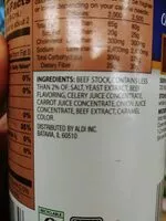 Mängden socker i Chefs cupboard beef broth