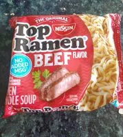 Mängden socker i Top ramen beef flavor
