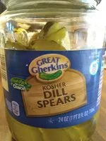 Mängden socker i Kosher Dill Spears
