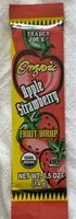 Mängden socker i Organic Apple Strawberry Fruit Wrap