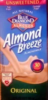 Socker och näringsämnen i Almond breeze