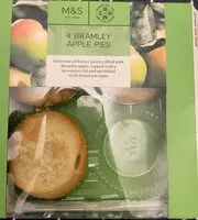 Mängden socker i Bramley apple pie